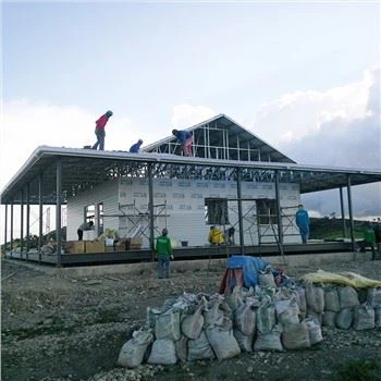 Vila od svijetlog čelika modernog dizajna