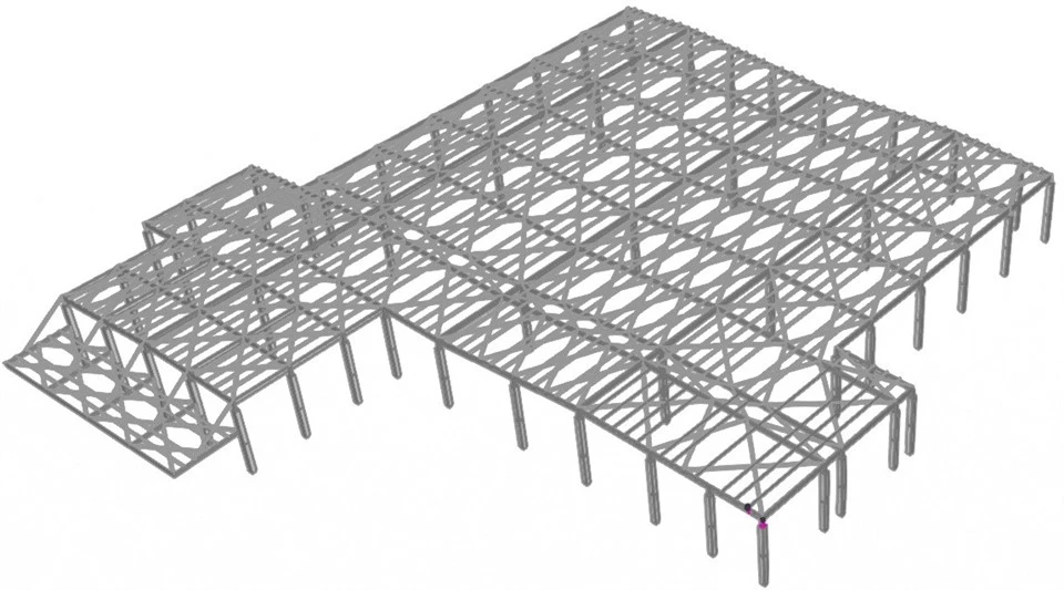 Peru Steel Roof Truss Project Material List And Structural Load Analysis price